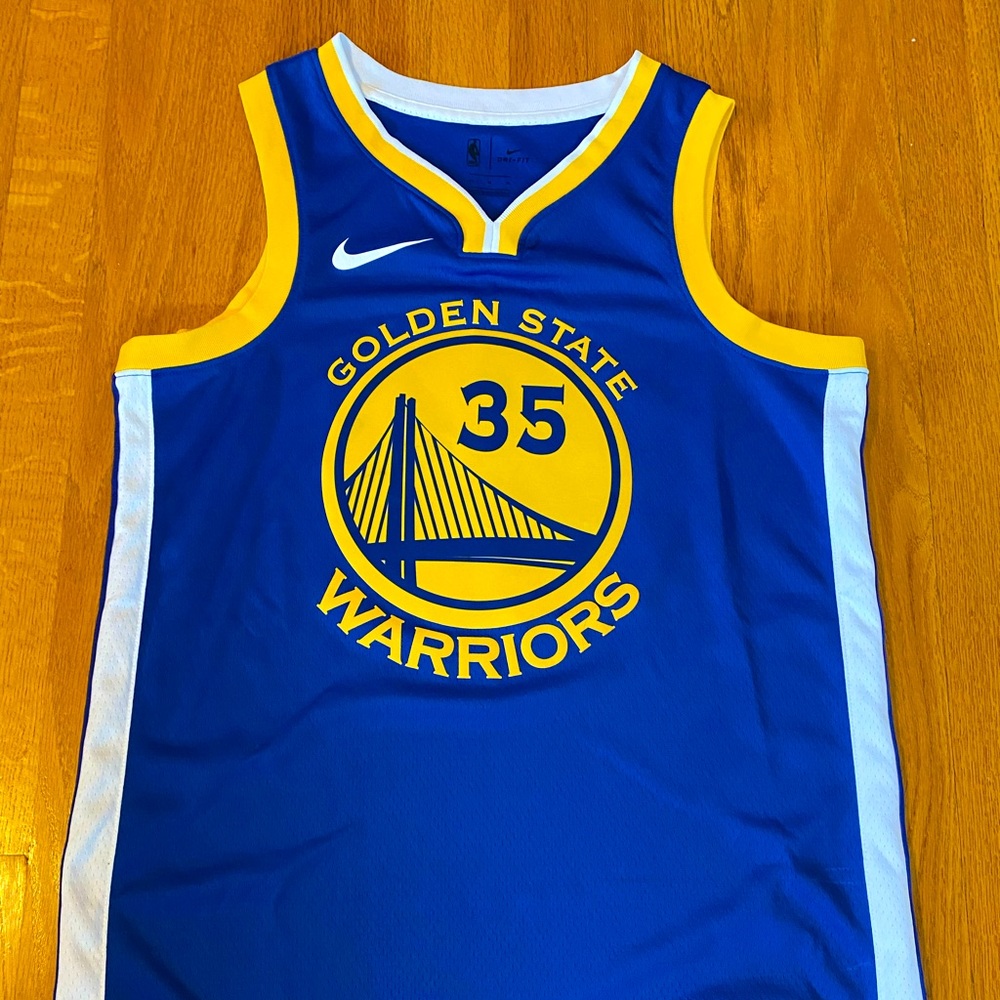 NBA Nike Kevin Durant Men’s Medium Warriors Jersey